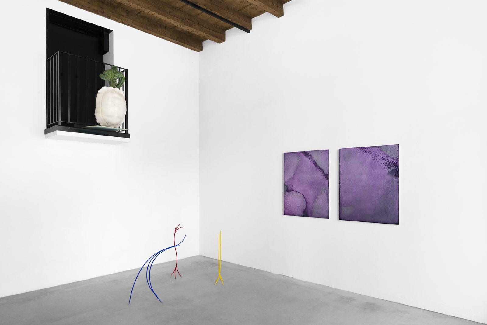 Incontri Sensibili, installation view, Villa Contemporanea, Monza, 2021 — ph. Rui Wu