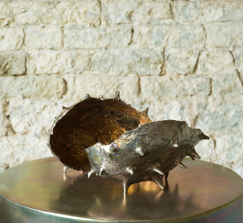 Specie elastiche per crepe dinamiche, installation view, Starry Speculative Night, Spazio Volta, Bergamo, 2021 — courtesy Spazio Volta