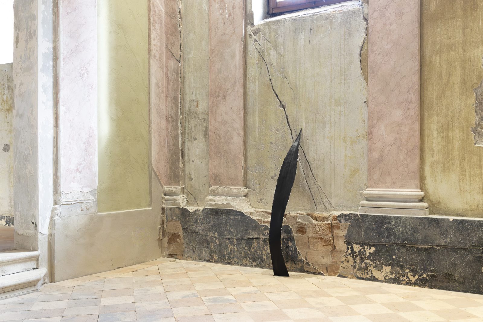 When Species Don’t Meet, installation view, Spazio Volta, ex chiesa di San Rocco, Bergamo, 2026 — ph. Zoe Speziale